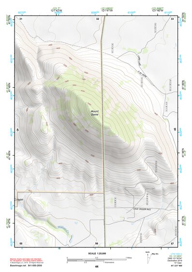 41121NW Page 44 Tule Lake Topo Preview 1