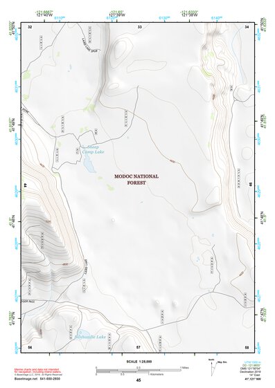 41121NW Page 45 Tule Lake Topo Preview 1