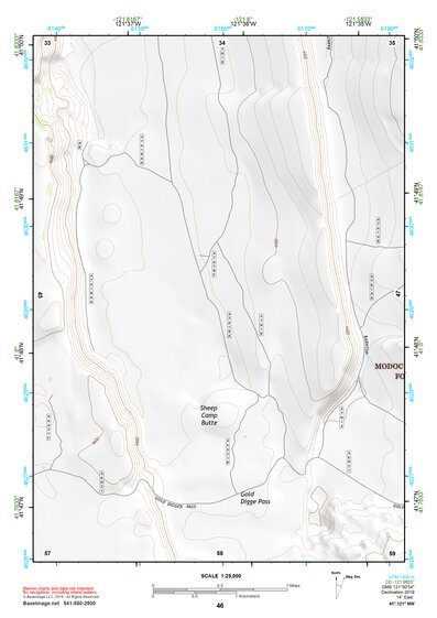 41121NW Page 46 Tule Lake Topo Preview 1