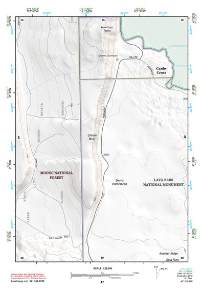 41121NW Page 47 Tule Lake Topo Preview 1