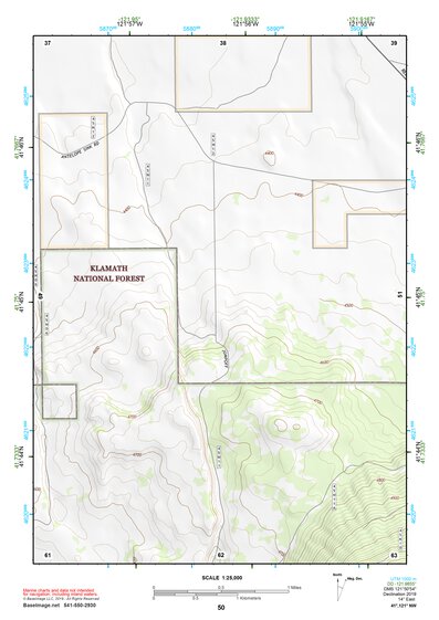 41121NW Page 50 Tule Lake Topo Preview 1
