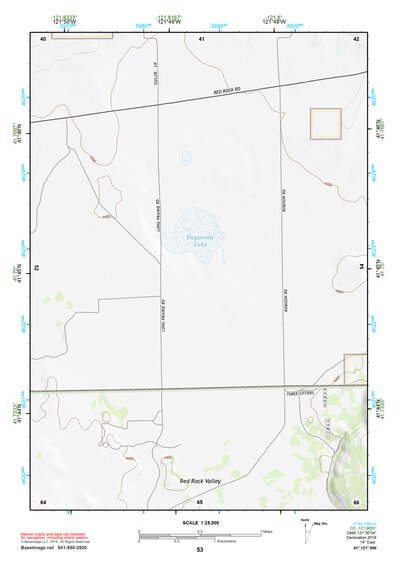 41121NW Page 53 Tule Lake Topo Preview 1