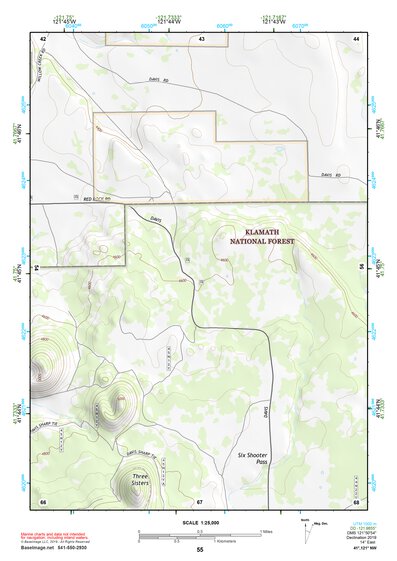41121NW Page 55 Tule Lake Topo Preview 1