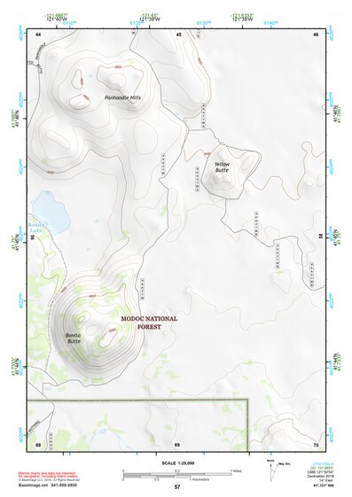 41121NW Page 57 Tule Lake Topo Preview 1