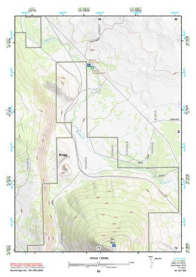 41121NW Page 61 Tule Lake Topo Preview 1