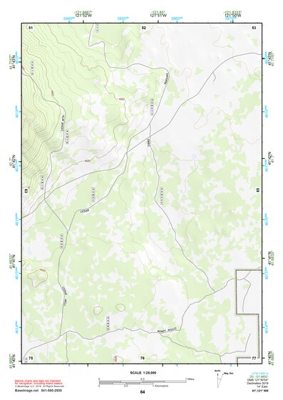 41121NW Page 64 Tule Lake Topo Preview 1
