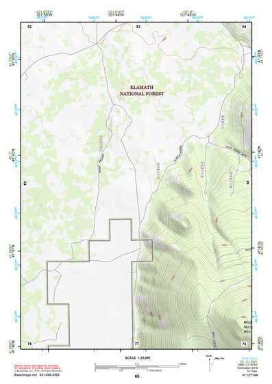 41121NW Page 65 Tule Lake Topo Preview 1