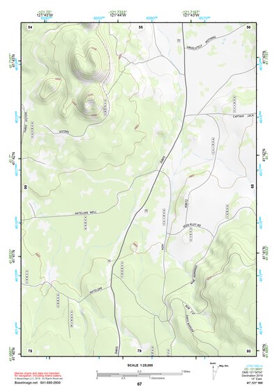 41121NW Page 67 Tule Lake Topo Preview 1