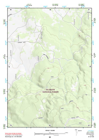 41121NW Page 68 Tule Lake Topo Preview 1