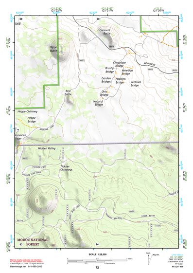 41121NW Page 72 Tule Lake Topo Preview 1