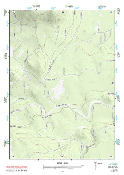 41121NW Page 78 Tule Lake Topo Preview 1