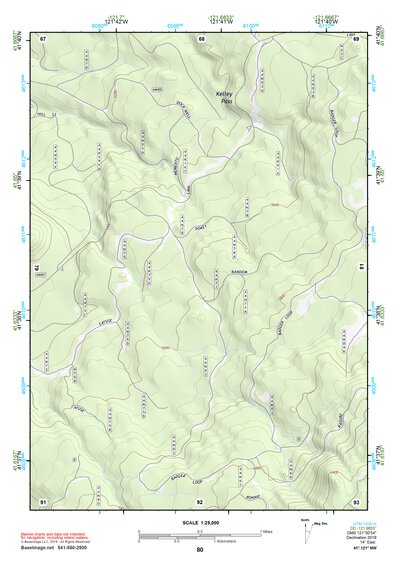 41121NW Page 80 Tule Lake Topo Preview 1