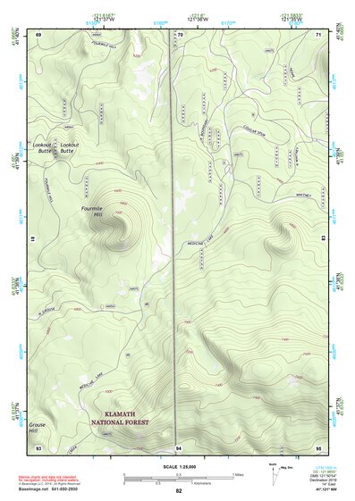 41121NW Page 82 Tule Lake Topo Preview 1