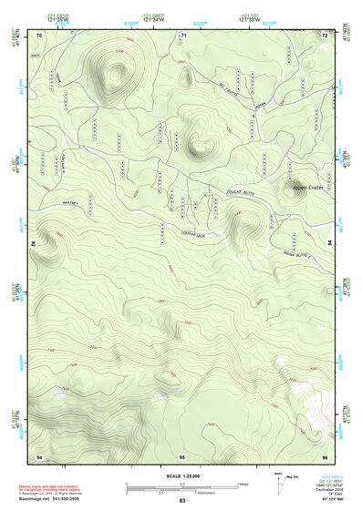 41121NW Page 83 Tule Lake Topo Preview 1