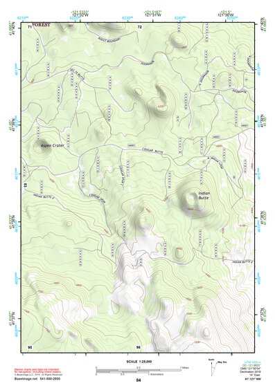 41121NW Page 84 Tule Lake Topo Preview 1