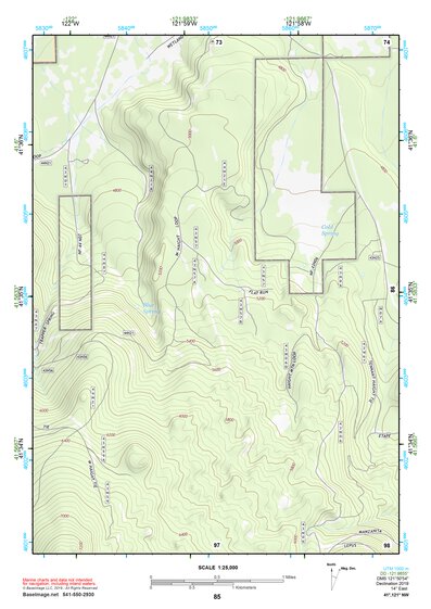 41121NW Page 85 Tule Lake Topo Preview 1