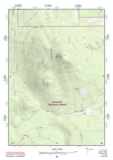 41121NW Page 89 Tule Lake Topo Preview 1