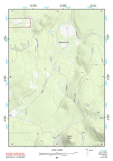 41121NW Page 90 Tule Lake Topo Preview 1