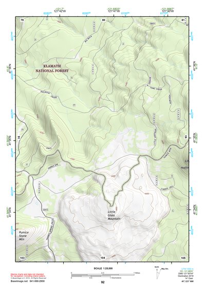 41121NW Page 92 Tule Lake Topo Preview 1