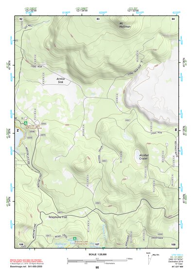 41121NW Page 95 Tule Lake Topo Preview 1
