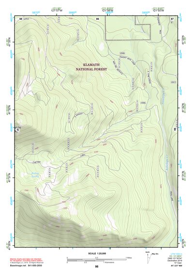 41121NW Page 98 Tule Lake Topo Preview 1
