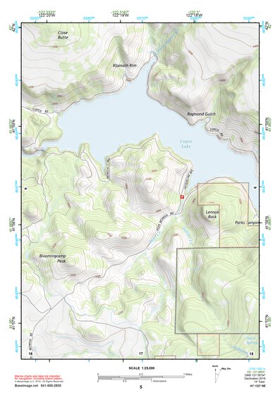 41122NE Page 5 Yreka Topo Preview 1