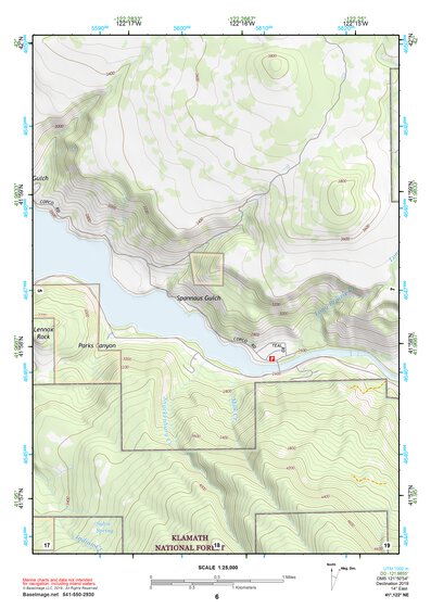 41122NE Page 6 Yreka Topo Preview 1