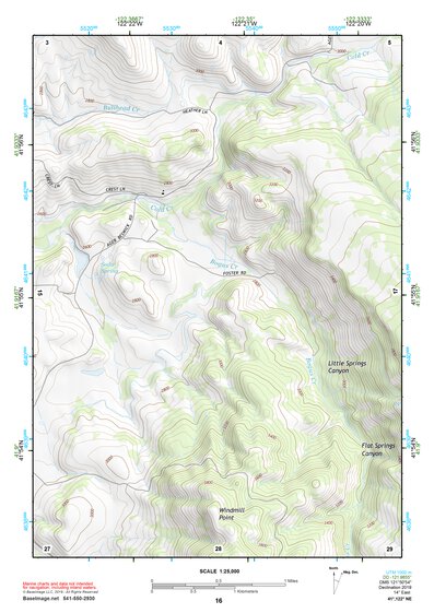 41122NE Page 16 Yreka Topo Preview 1