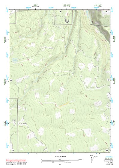 41122NE Page 20 Yreka Topo Preview 1