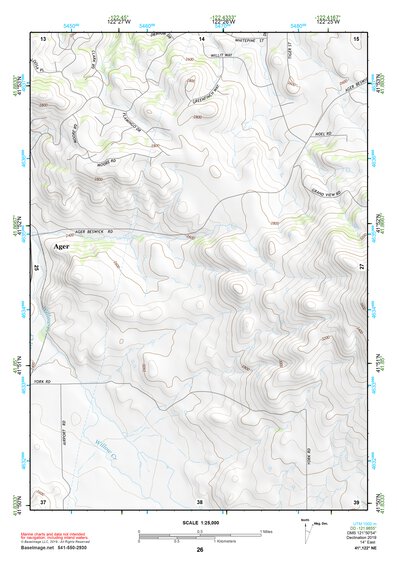 41122NE Page 26 Yreka Topo Preview 1