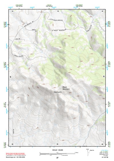 41122NE Page 27 Yreka Topo Preview 1