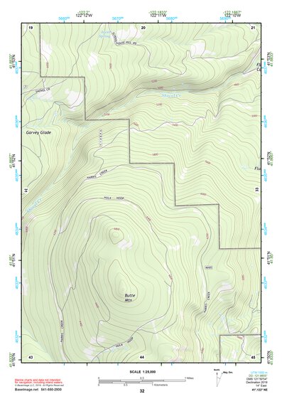 41122NE Page 32 Yreka Topo Preview 1