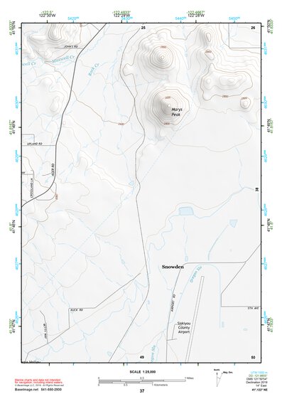 41122NE Page 37 Yreka Topo Preview 1