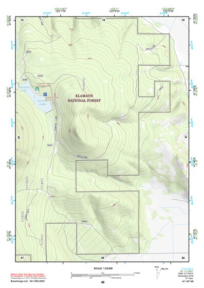 41122NE Page 46 Yreka Topo Preview 1