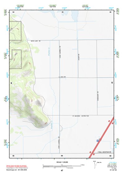 41122NE Page 47 Yreka Topo Preview 1