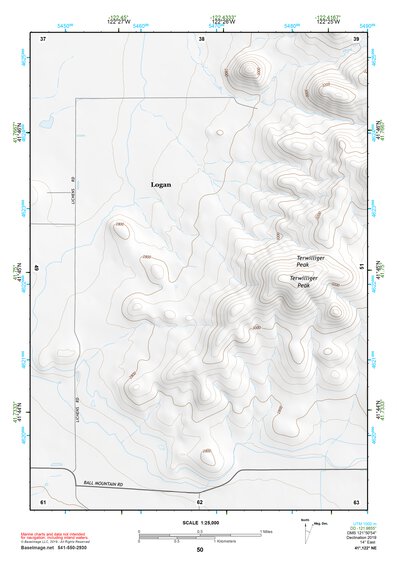 41122NE Page 50 Yreka Topo Preview 1