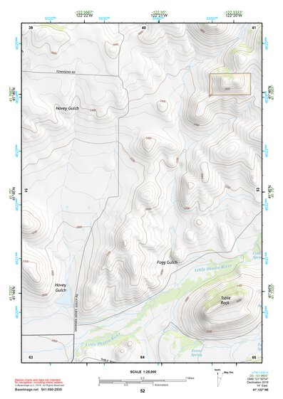 41122NE Page 52 Yreka Topo Preview 1
