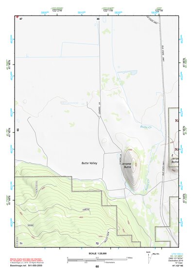 41122NE Page 60 Yreka Topo Preview 1