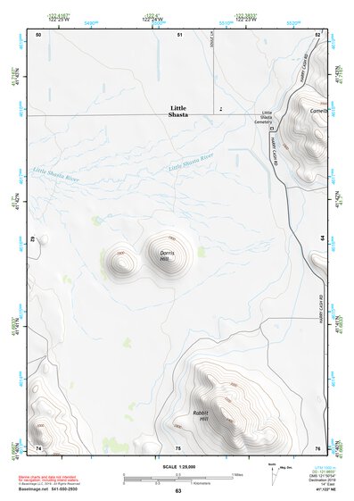 41122NE Page 63 Yreka Topo Preview 1