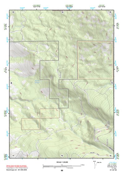 41122NE Page 66 Yreka Topo Preview 1