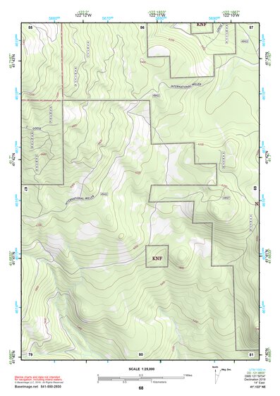 41122NE Page 68 Yreka Topo Preview 1