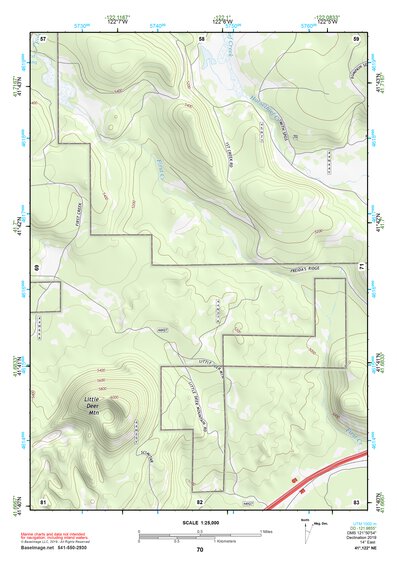 41122NE Page 70 Yreka Topo Preview 1