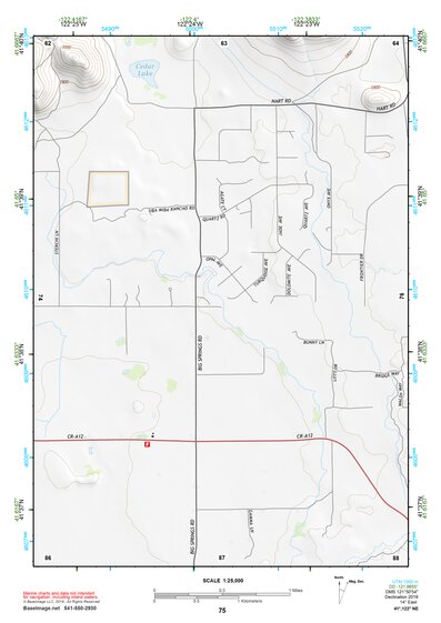 41122NE Page 75 Yreka Topo Preview 1