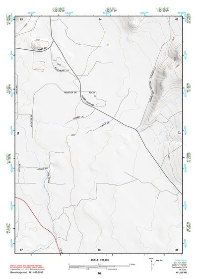 41122NE Page 76 Yreka Topo Preview 1