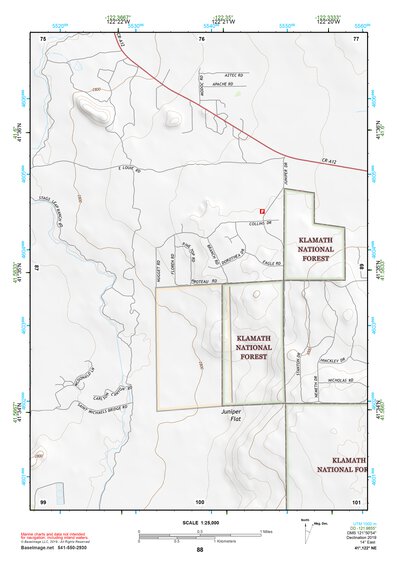 41122NE Page 88 Yreka Topo Preview 1