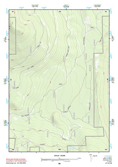 41122NE Page 94 Yreka Topo Preview 1