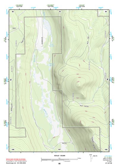 41122NE Page 95 Yreka Topo Preview 1