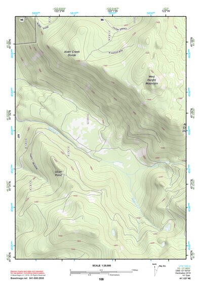 41122NE Page 108 Yreka Topo Preview 1