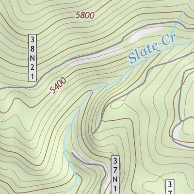 41122SE Page 85 Mount Shasta Topo Preview 3