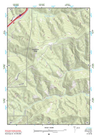 41122SE Page 89 Mount Shasta Topo Preview 1